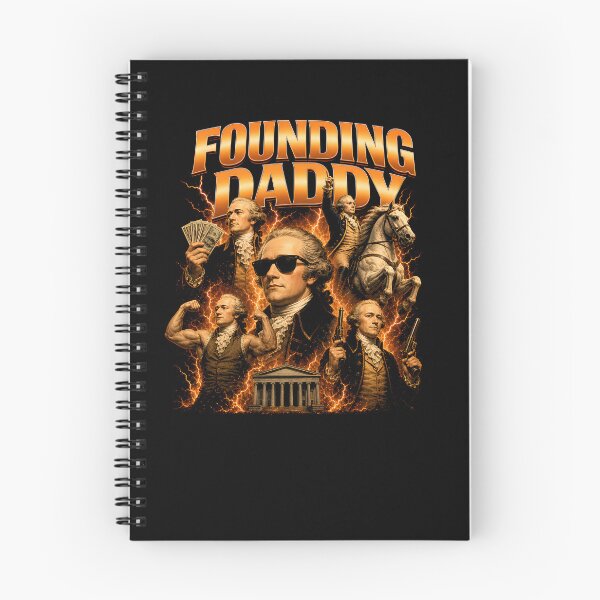 Item preview, Founding Daddy Alexander Hamilton 4th Of July Gear designed and sold by DynamicDesign.