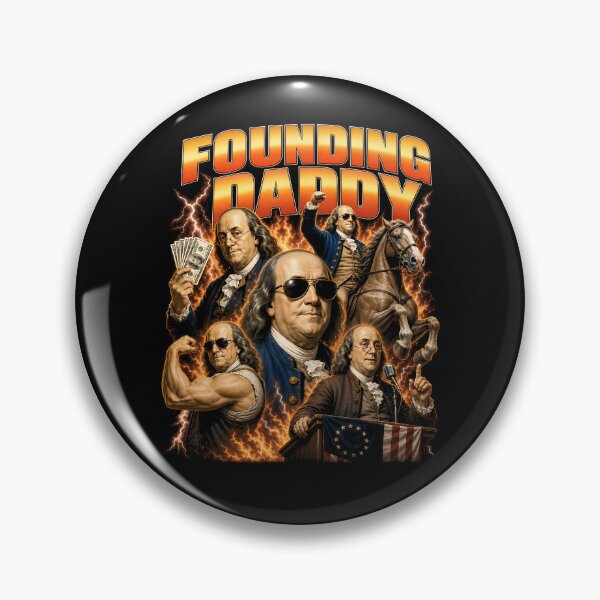 Item preview, Founding Daddy Ben Franklin 4th Of July Gear designed and sold by DynamicDesign.