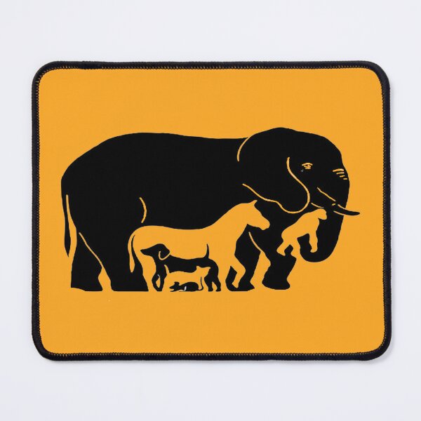 Item preview, Animals Within Animals Figure Ground Optical Illusion designed and sold by Outlet Raloel.