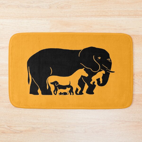 Item preview, Animals Within Animals Figure Ground Optical Illusion designed and sold by Raloel Art.