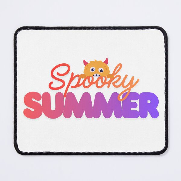 Item preview, Adorable and spooky vibrant summer monster designed and sold by VibranPalette.