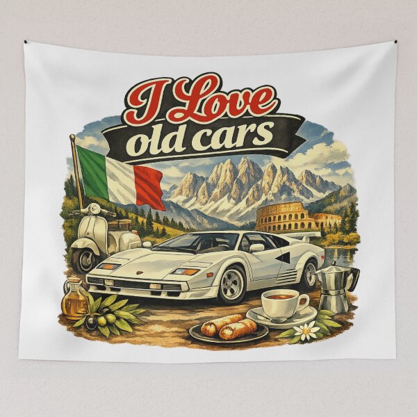 Item preview, I love old cars Lamborghini  designed and sold by PabDam.