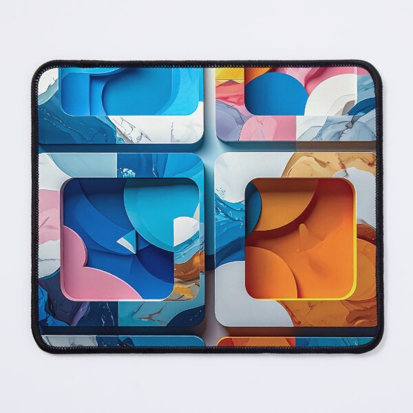 Item preview, Pastel Mosaic Flow designed and sold by NizuCaCi.