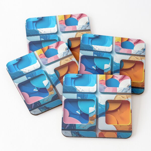 Item preview, Pastel Mosaic Flow designed and sold by NizuCaCi.