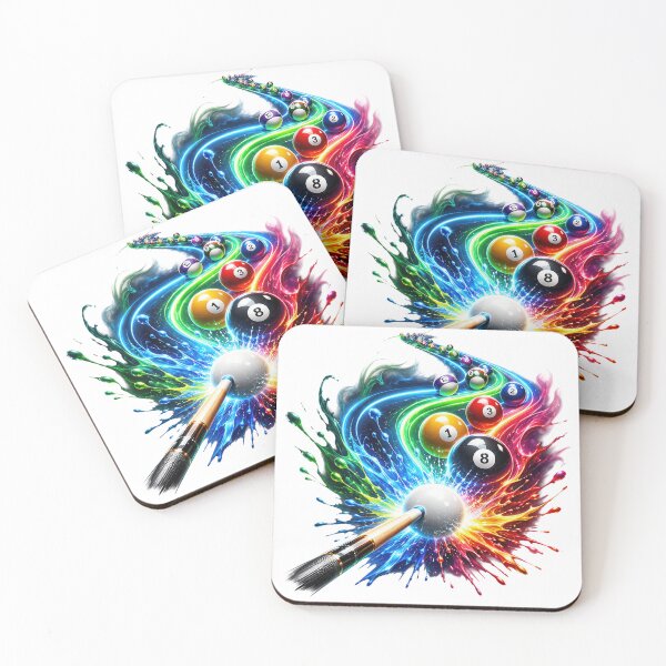 Item preview, Rainbow Pool Shot designed and sold by syotos-ai.