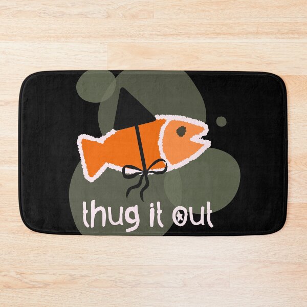 Item preview, Cute Little Fish Big Shark Fin Mindset Confidence designed and sold by TackyTime.