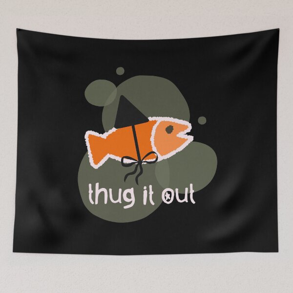 Item preview, Cute Little Fish Big Shark Fin Mindset Confidence designed and sold by TackyTime.