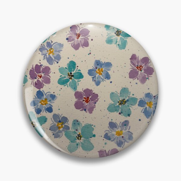 Item preview, Multicolor Handpainted watercolor floral designed and sold by DesignsByCPR.