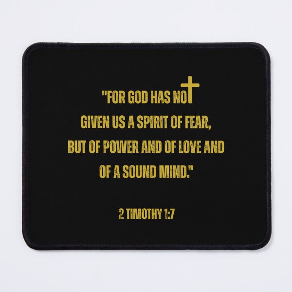 Item preview, God Has Not Given Us Spirit Of Fear designed and sold by Drami21.