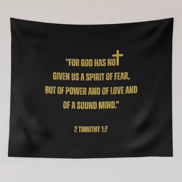 Item preview, God Has Not Given Us Spirit Of Fear designed and sold by Drami21.