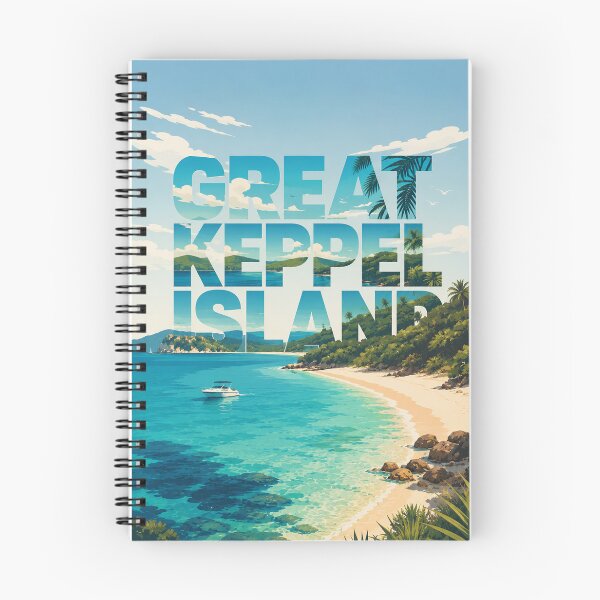 Item preview, Great Keppel Island Tropical Coastline and Southern Great Barrier Reef, Queensland designed and sold by Places On Earth.