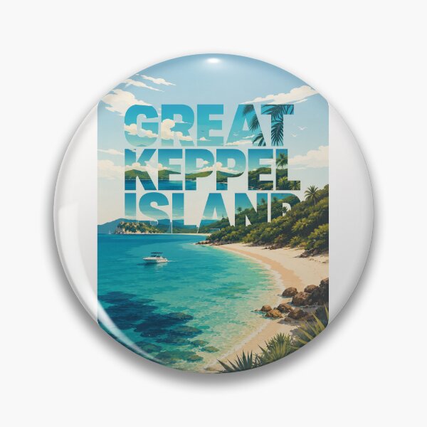 Item preview, Great Keppel Island Tropical Coastline and Southern Great Barrier Reef, Queensland designed and sold by Places On Earth.