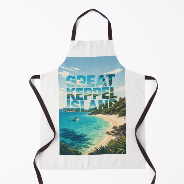 Item preview, Great Keppel Island Tropical Coastline and Southern Great Barrier Reef, Queensland designed and sold by Places On Earth.