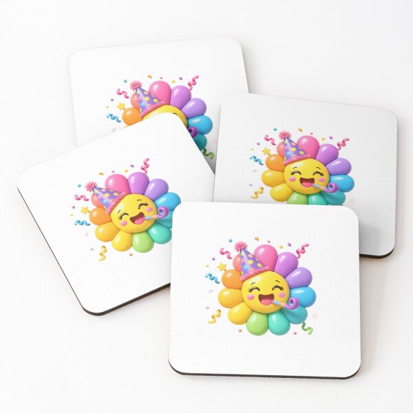Item preview, Party Bloom – Cute Party Flower designed and sold by VIBESPLACE.