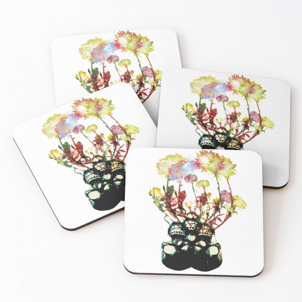 Item preview, Floral Skull designed and sold by JenDGraphicDesign.
