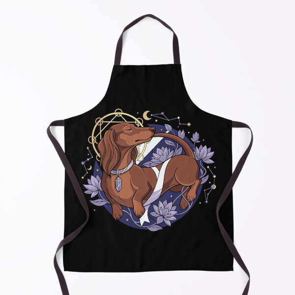 Item preview, The Endless Orbit - Mystical Dachshund Ouroboros Tarot Art designed and sold by ZUMERI.