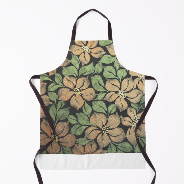 Item preview, Multicolor Handpainted Metallic watercolor floral on Black background designed and sold by DesignsByCPR.