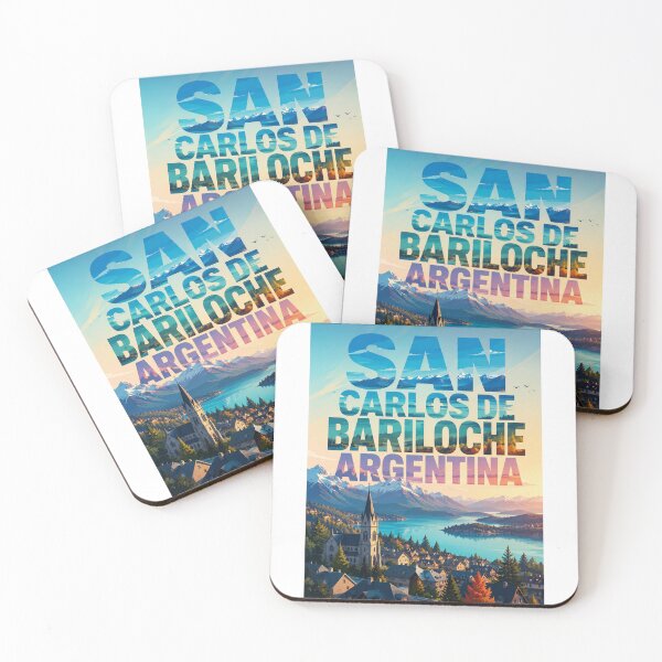 Item preview, San Carlos de Bariloche with Nahuel Huapi Lake and Patagonian Andes designed and sold by StampMyPassport.