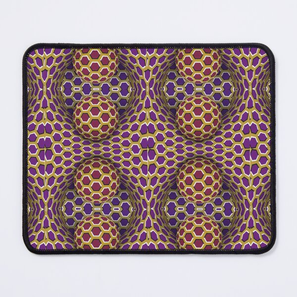 Item preview, 3D Hexagon Tunnel Optical Illusion with Floating Spheres designed and sold by Outlet Raloel.