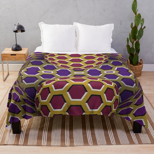 Item preview, 3D Hexagon Tunnel Optical Illusion with Floating Spheres designed and sold by Outlet Raloel.