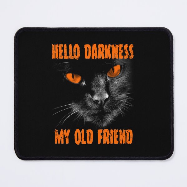 Item preview, Hello Darkness My Old Friend: Orange Eyes designed and sold by GritFX.