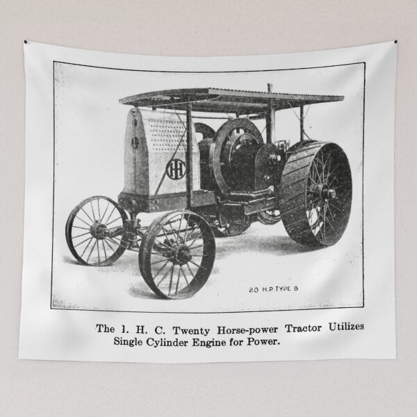 Item preview, International Harvester Tractor Vintage designed and sold by Dimensionality.