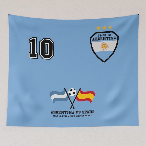 Item preview, Argentina Football Pride Vintage Sport Art designed and sold by San Studios Co..