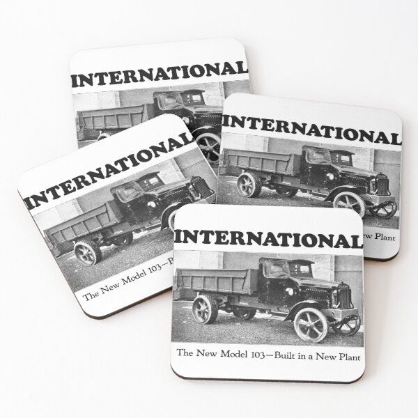 Artikelvorschau, International Harvester Classic Arbeitstruck-Werbung entworfen und verkauft von Dimensionality.