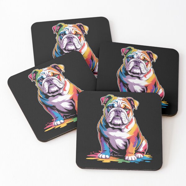 Item preview, Cool English Bulldog Art For Men Women Kids English Bulldog designed and sold by Apparel-Vortex.