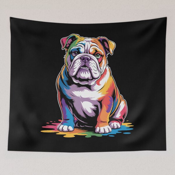 Item preview, Cool English Bulldog Art For Men Women Kids English Bulldog designed and sold by Apparel-Vortex.