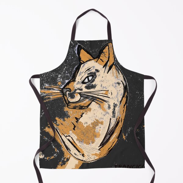 Item preview, Rustic Orange Cat Art - Sketch designed and sold by Francicci.