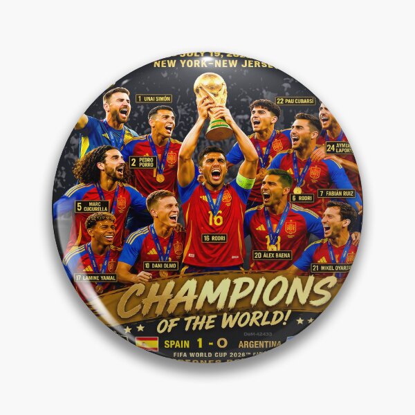 Item preview, SPAIN WINS 2026 FIFA WORLD CUP - July 19, 2026 - Spain 1-0 Argentina designed and sold by DBM Photo Art 1.