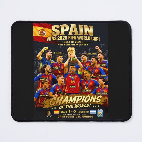 Item preview, SPAIN WINS 2026 FIFA WORLD CUP - July 19, 2026 - Spain 1-0 Argentina designed and sold by DBM Photo Art 1.
