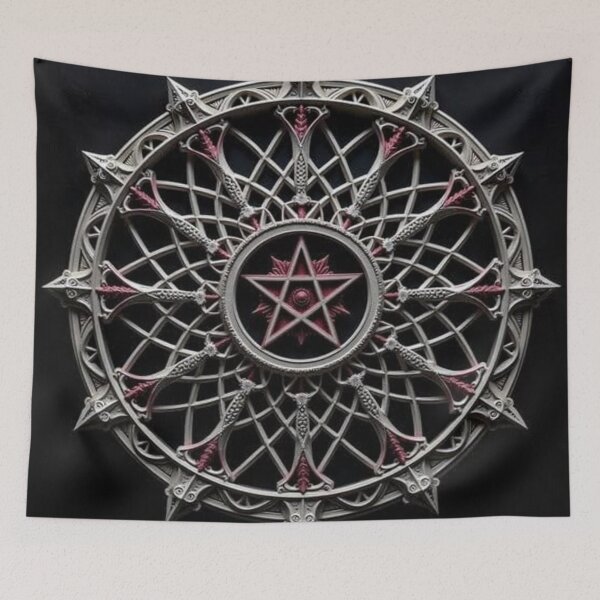 Item preview, pentagram designed and sold by pksart1.