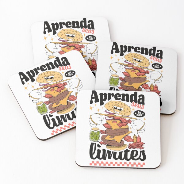 Item preview, Aprenda Seus Limites Funny Burger Character Retro Food designed and sold by RawPivot.