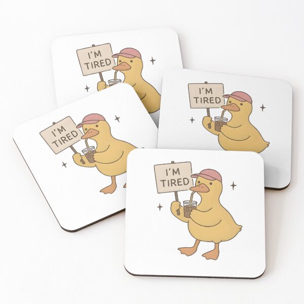 Item preview, Duck Shirt I'm Tired designed and sold by OrlimarHIpo.