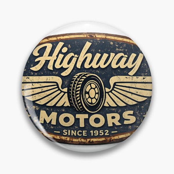 Item preview, Highway Moters Garage Sign designed and sold by Ziggy's Place.