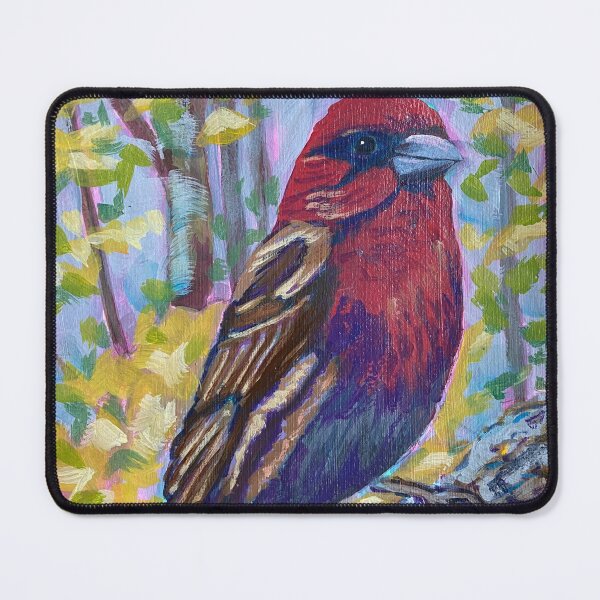 Item preview, Ruby House Finch designed and sold by Theresa Wheatley.