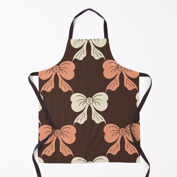 Item preview, Large Moody Gothic Bow Toile dark Burgundy Cream Pattern designed and sold by DColourMuse.