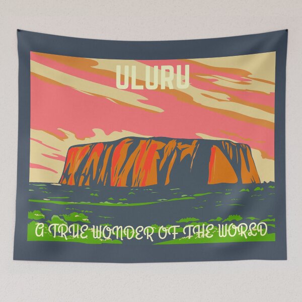 Item preview, Australia Uluru Vintage  designed and sold by Dimensionality.