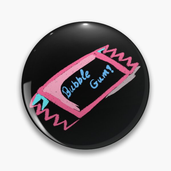 Item preview, Bubble gum chewy pink! (Black variant) designed and sold by Tiny-Sugar-Dove.