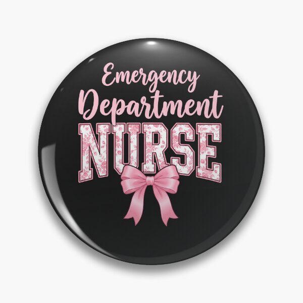Item preview, Emergency Department Nurse Coquette Bow designed and sold by SweetTeezPrints.