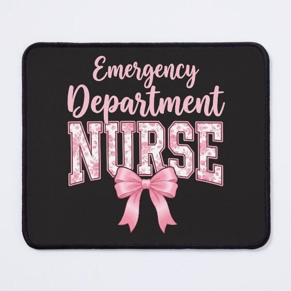 Item preview, Emergency Department Nurse Coquette Bow designed and sold by SweetTeezPrints.