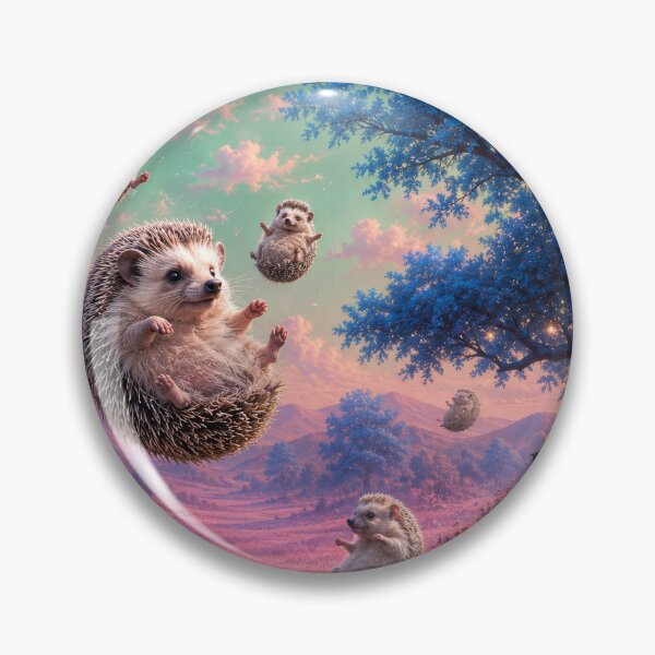 Item preview, Floating Hedgehogs designed and sold by CashCrow.