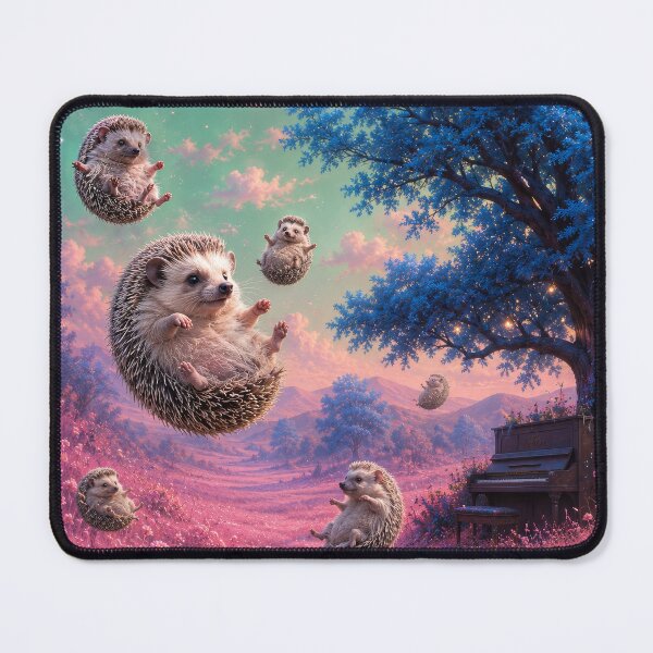 Item preview, Floating Hedgehogs  designed and sold by CashCrow.