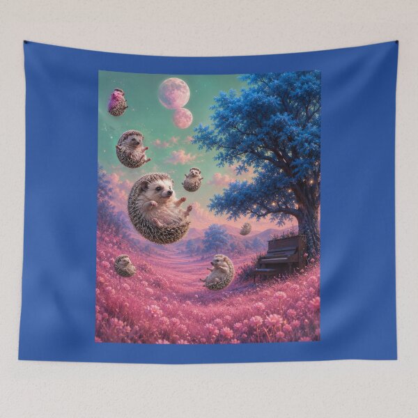 Item preview, Floating Hedgehogs  designed and sold by CashCrow.