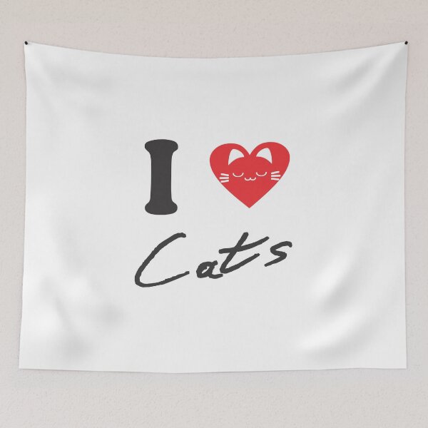 Item preview, I love cats designed and sold by Arturo Chan Cimé.