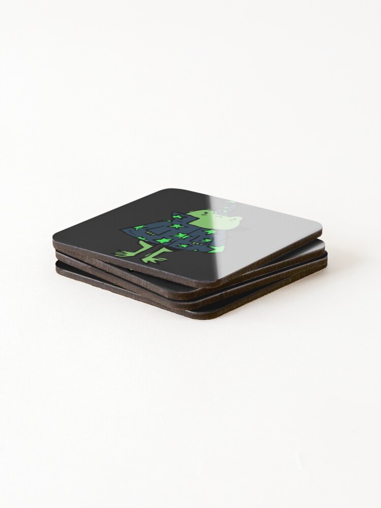 Thumbnail 4 of 5, Coasters (Set of 4), witch frog designed and sold by RNASstuff.