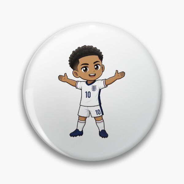 Item preview, Jude Bellingham Chibi - England Kit designed and sold by lucaengdesigns.