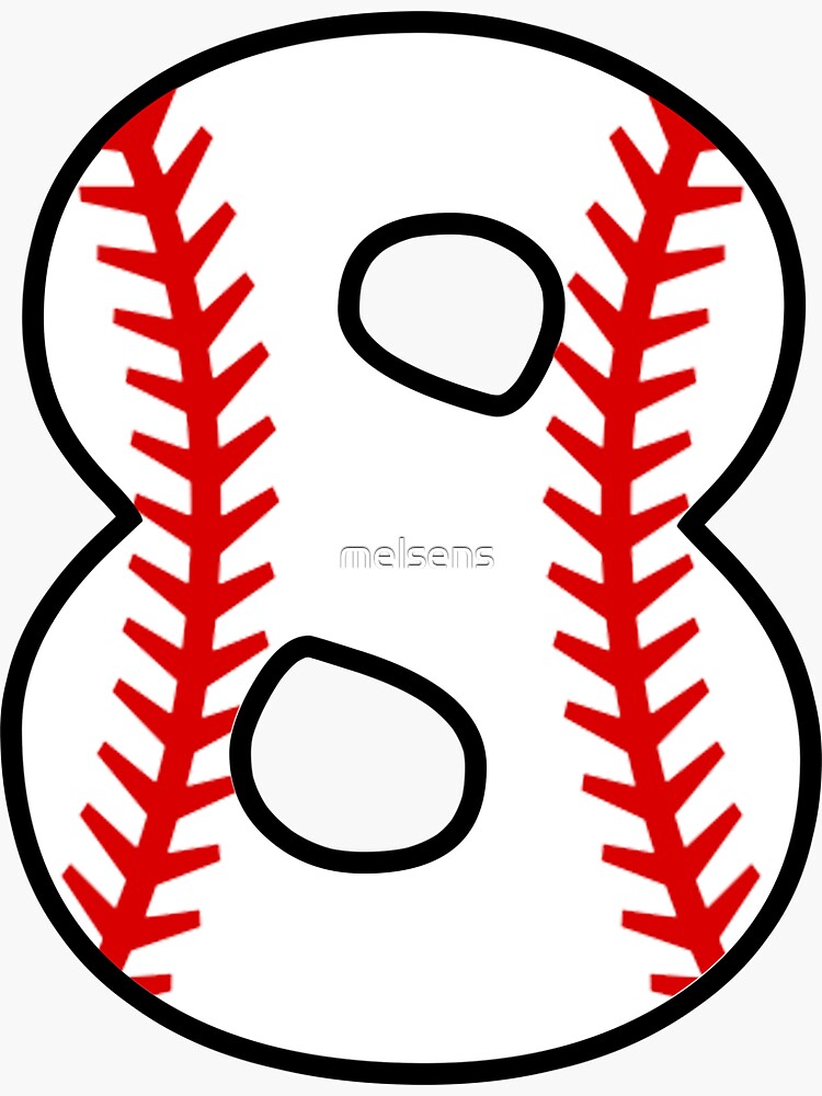 Eight Birthday 8th Baseball Shirt - Number 8 Born In 2010 Eight Birthday 8th Baseball Shirt - Number 8 Born In 2010